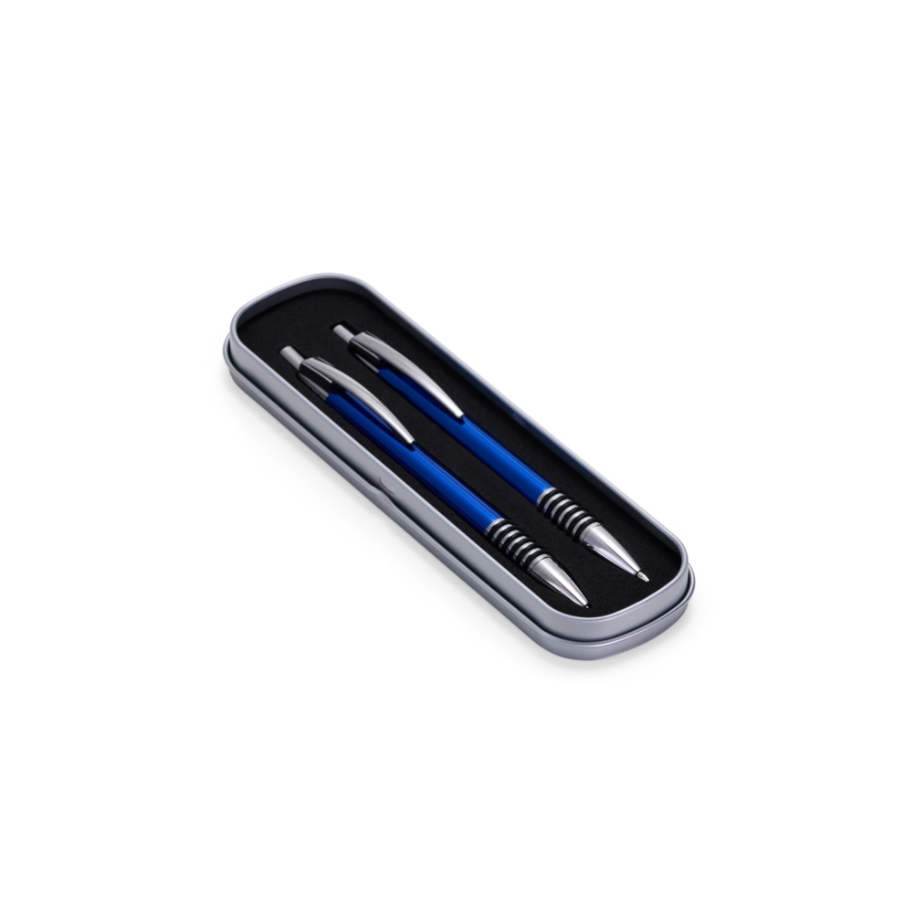 Conjunto Caneta e Lapiseira Metal